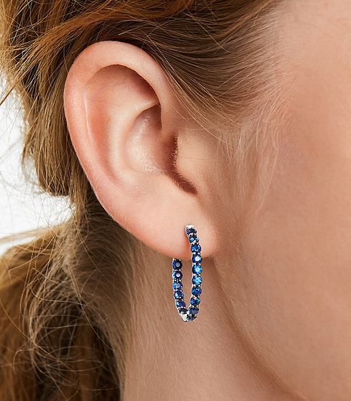 GEMSTONE  EARRING
